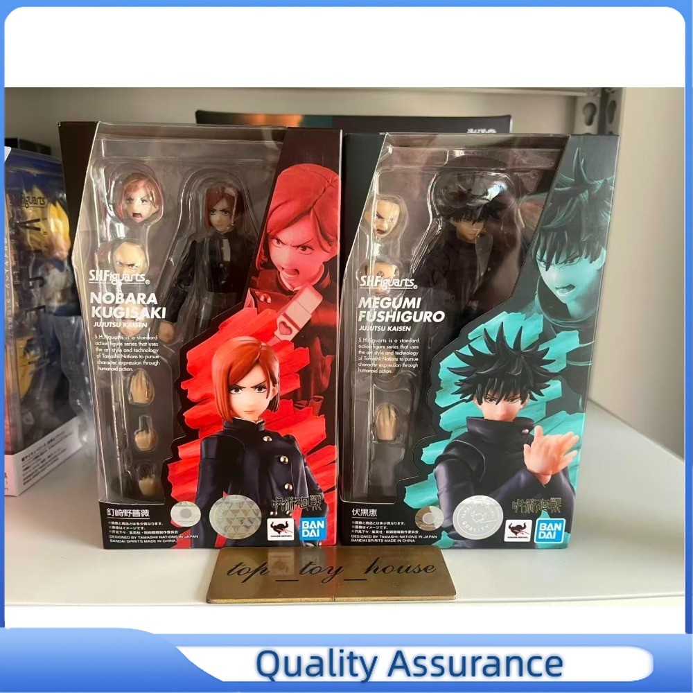 1PCS Bandai S.H.Figuarts Jujutsu Kaisen Nobara Kugisaki & Megumi Action Figure 1PCS Bandai S.H.Figuarts Jujutsu Kaisen Nobara Kugisaki & Megumi Action Figure