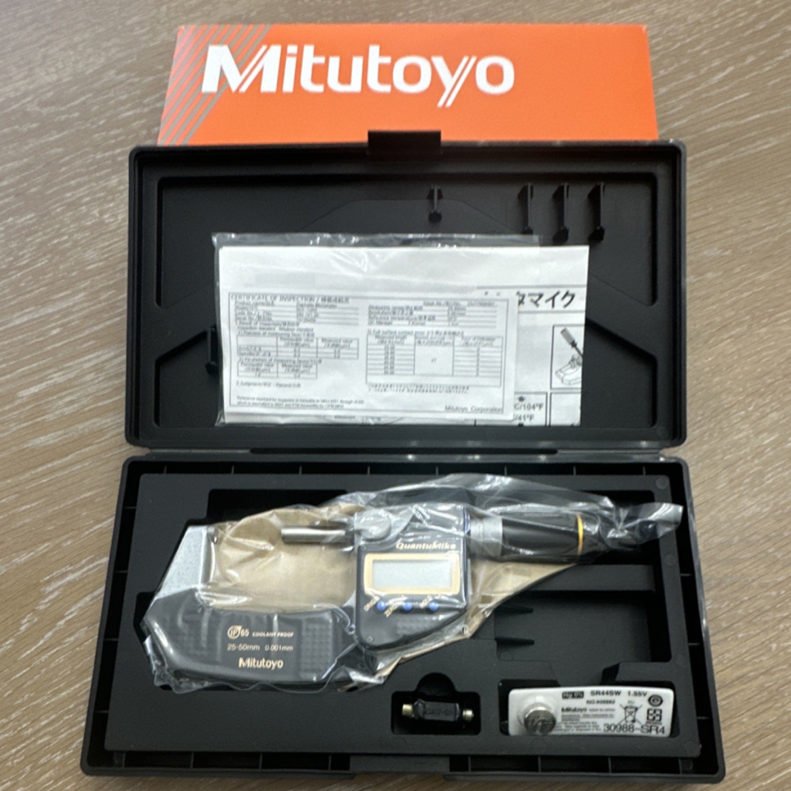 MITUTOYO 293-141-30 Micrometer 25 - 50mm MITUTOYO 293-141-30 Micrometer 25 - 50mm