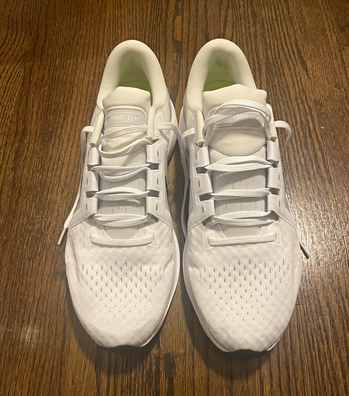 Nike Zoom Vomero 16 Men\'s Running Sneakers White - Size 12