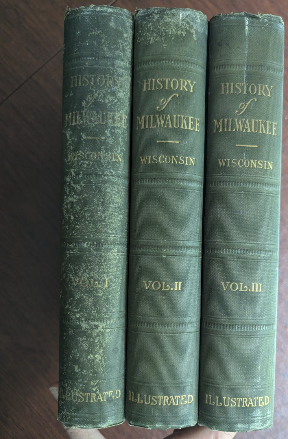 History of Milwaukee, Wisconsin (Volumes I, II and III), Vintage 1922