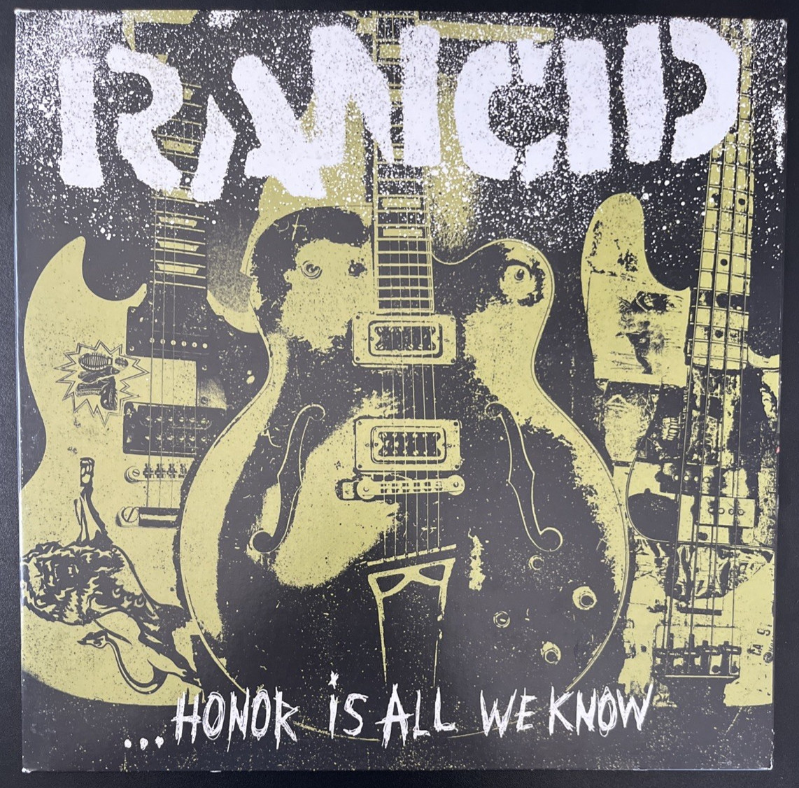 RANCID HONOR IS ALL WE KNOW ORIGINAL 2014 VINYL LP GATEFOLD SLEEVE NEAR MINT