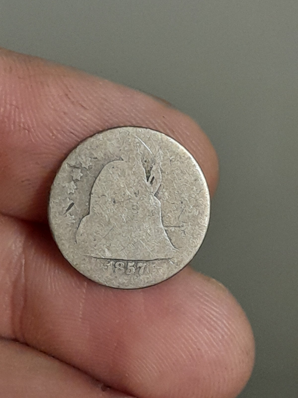 1857- P Seated Liberty Dime 1857- P Seated Liberty Dime