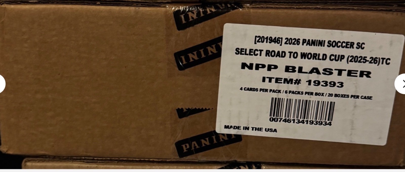 2025-26 2026 Panini Select Road To World Cup Soccer Blaster Box Case Sealed 2025-26 2026 Panini Select Road To World Cup Soccer Blaster Box Case Sealed