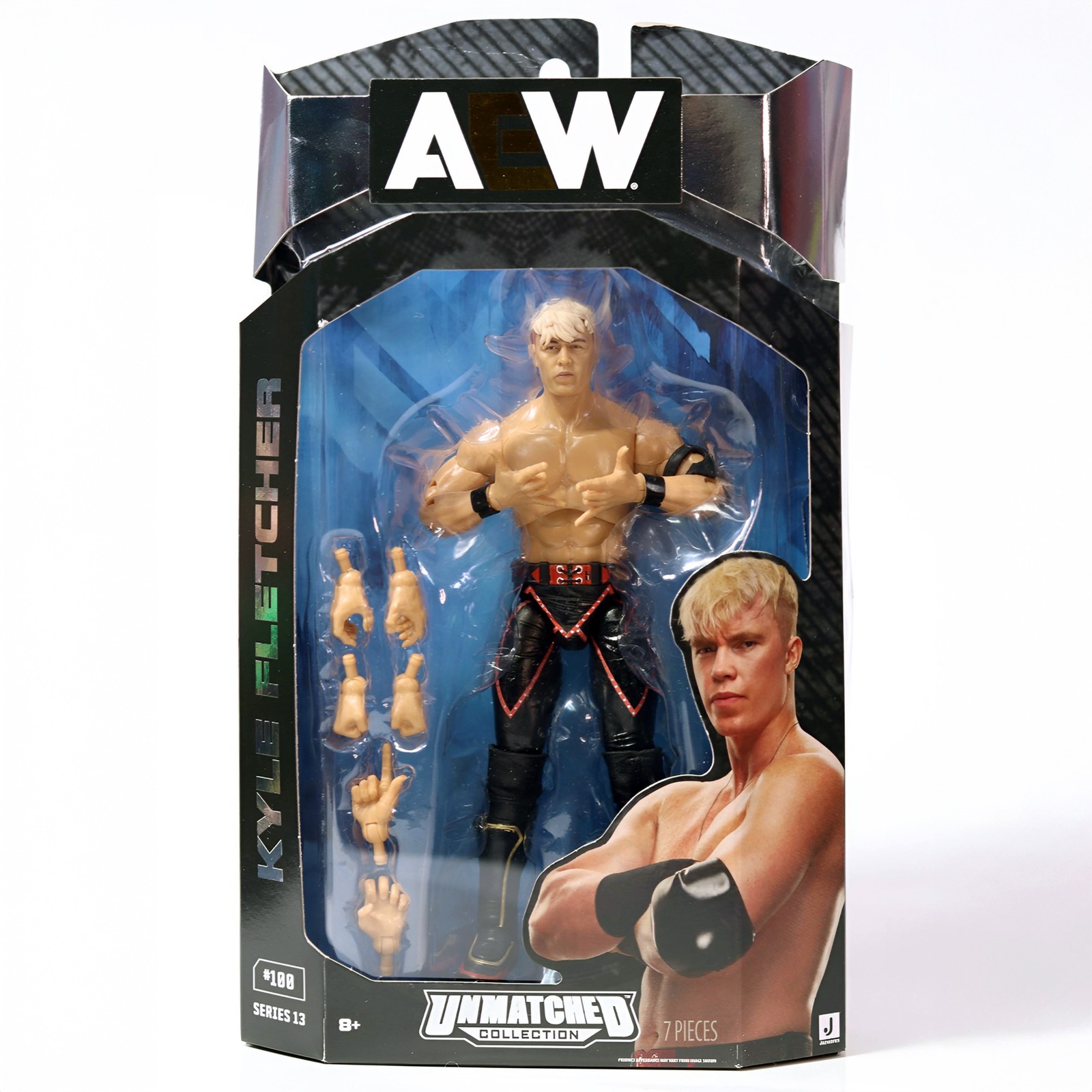 Kyle Fletcher - AEW Unmatched Series 13 Jazwares Toy Wrestling Action Figure