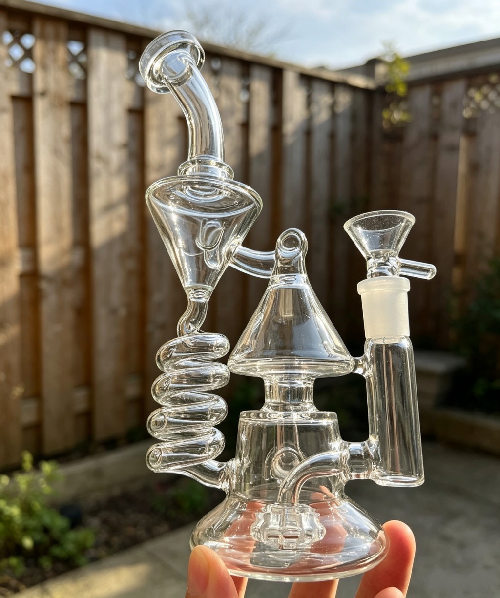 heady Coil Honeycomb Recycler rig pipes bong Glass Smoking Water shushi 14mmbowl heady Coil Honeycomb Recycler rig pipes bong Glass Smoking Water shushi 14mmbowl