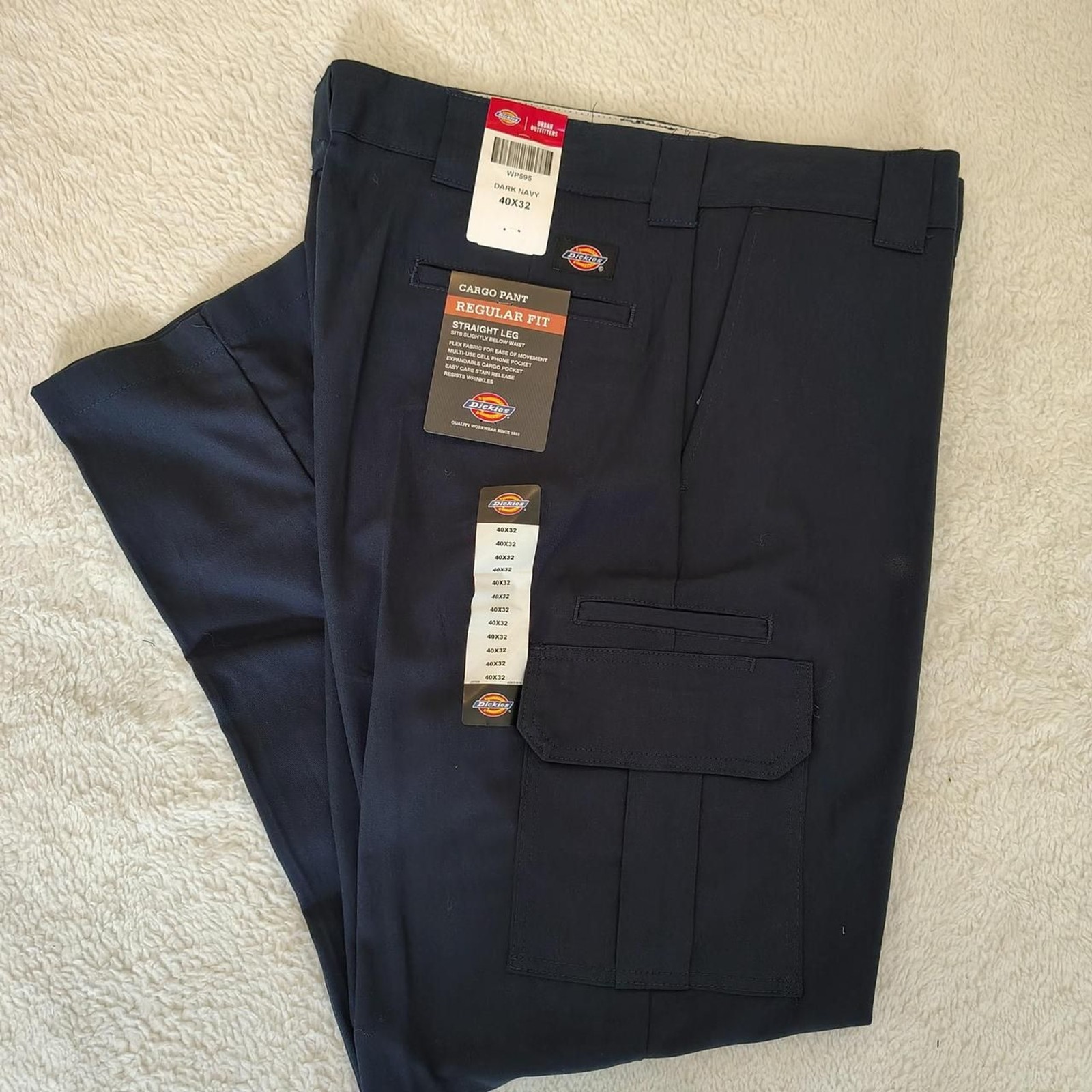 Dickies Men\'s Navy Trousers