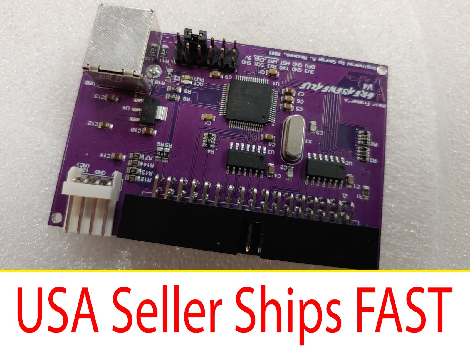 GreaseWeazle v4 board USB floppy drive adapter Retro All Formats