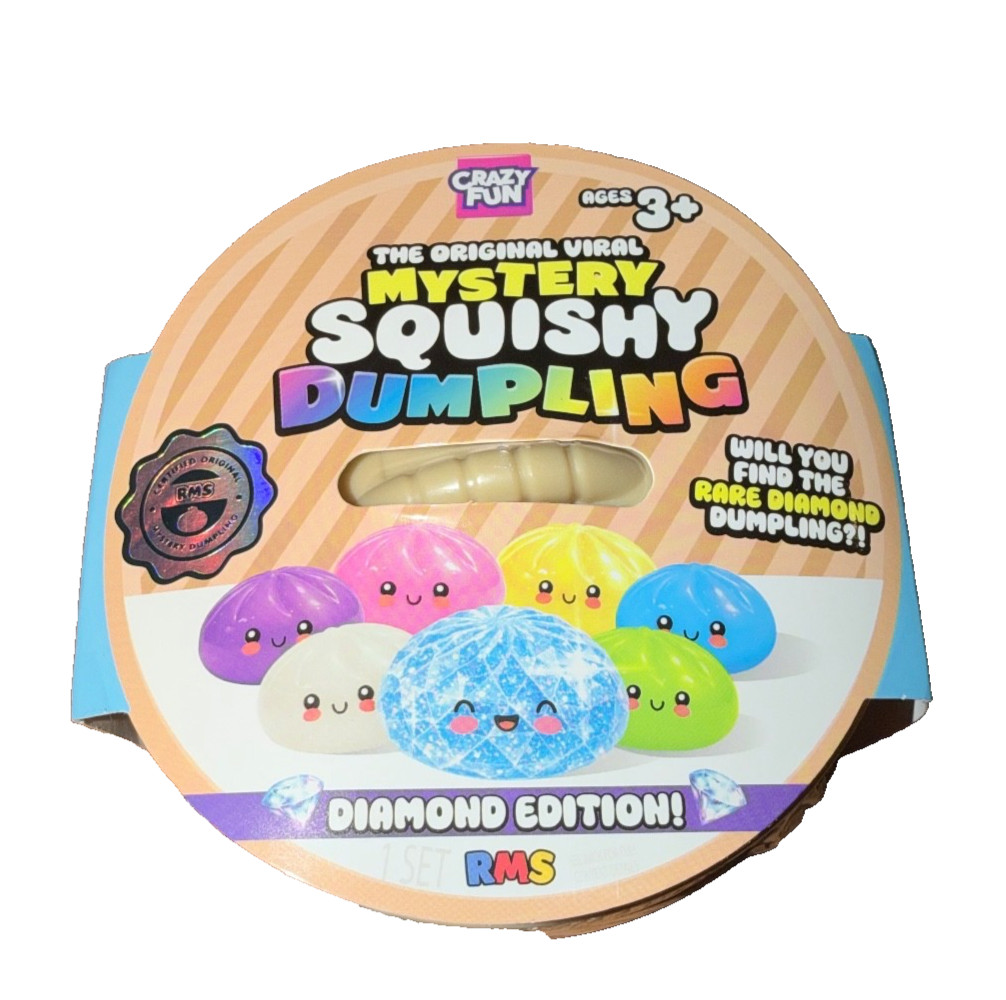 New Authentic RMS Crazy Fun Mystery Squishy Dumpling - Diamond Edition Viral New Authentic RMS Crazy Fun Mystery Squishy Dumpling - Diamond Edition Viral