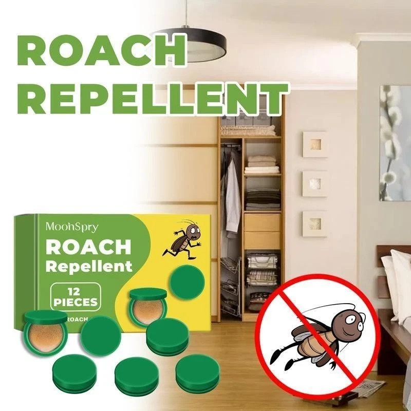 48 pieces--Moonspry Roach Repellent, 4 sets of 12-free shipping