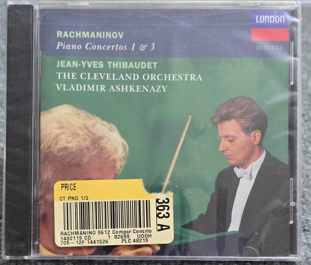 Rachmaninov: Piano Concertos 1 & 3 NEW (CD, 1995)