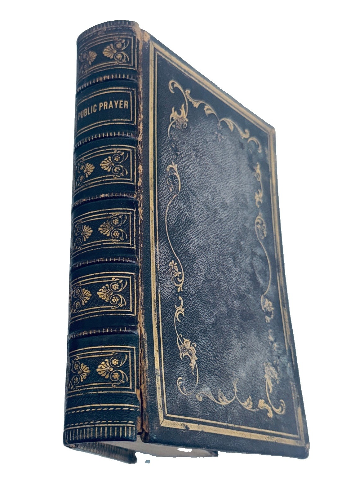 1857 Book of Public Prayer Presbyterian Church Calvin Knox Scribner Antique
