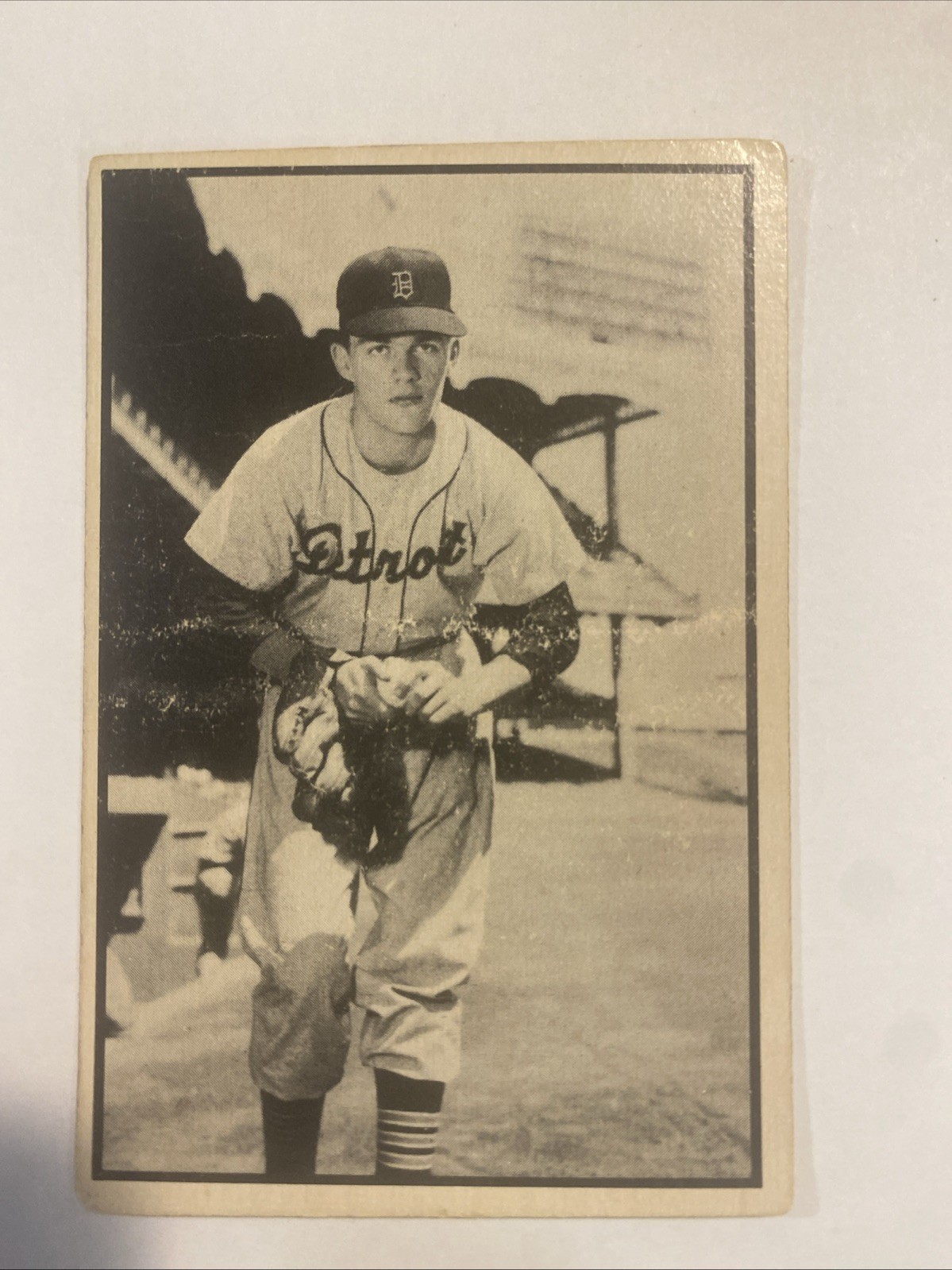 1953 Bowman Black & White #18 Billy Hoeft