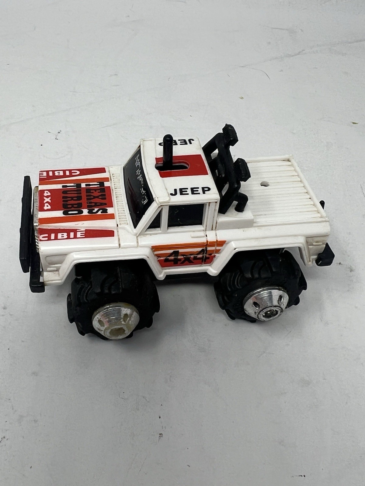Vintage 1982 LJN Rough Riders Tri-Ex Jeep Honcho 4x4 Texas Turbo White PARTS Vintage 1982 LJN Rough Riders Tri-Ex Jeep Honcho 4x4 Texas Turbo White PARTS
