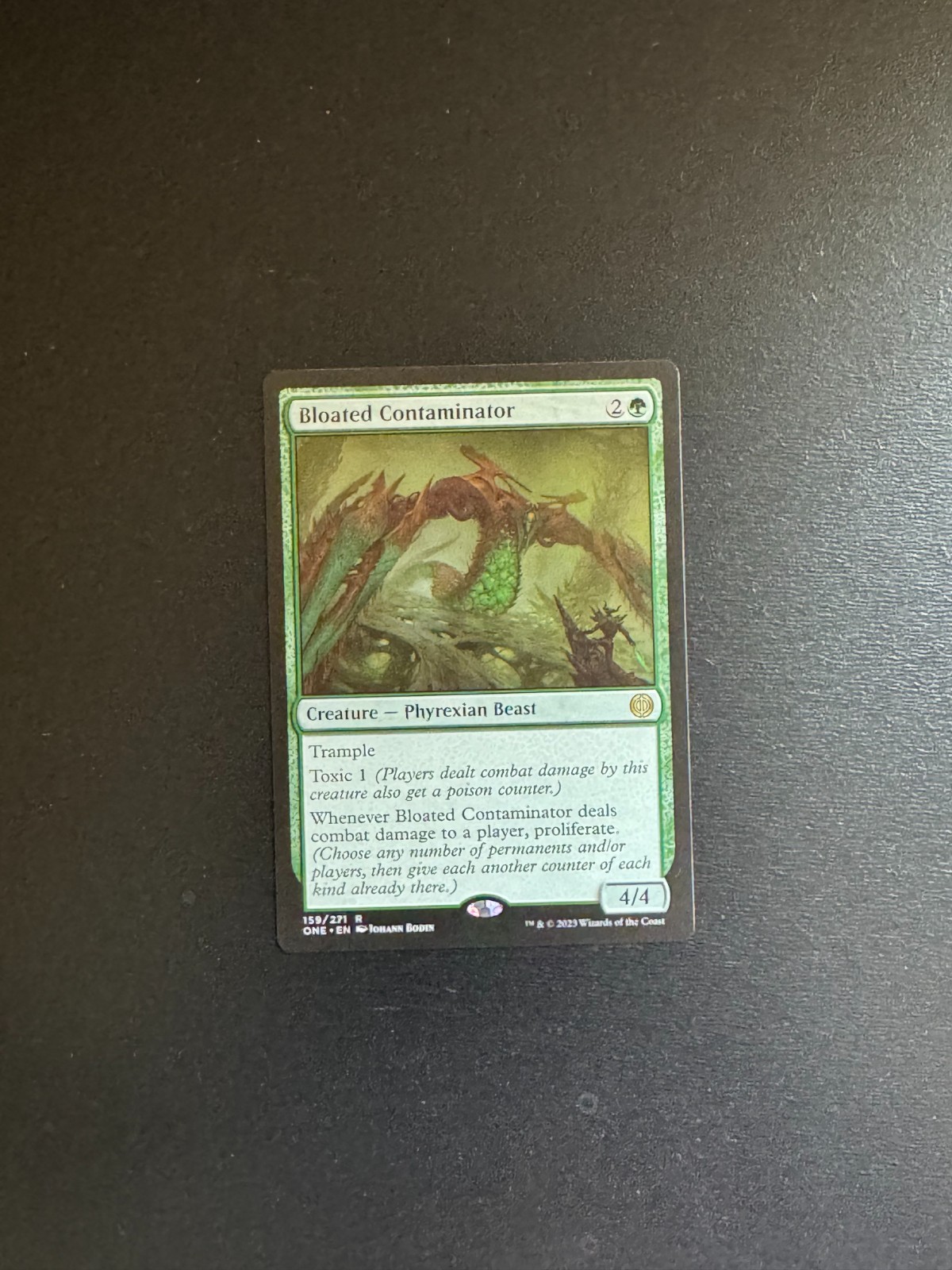 1x NON-FOIL NM Bloated Contaminator - Phyrexia: All Will Be One (ONE) MTG 1x NON-FOIL NM Bloated Contaminator - Phyrexia: All Will Be One (ONE) MTG