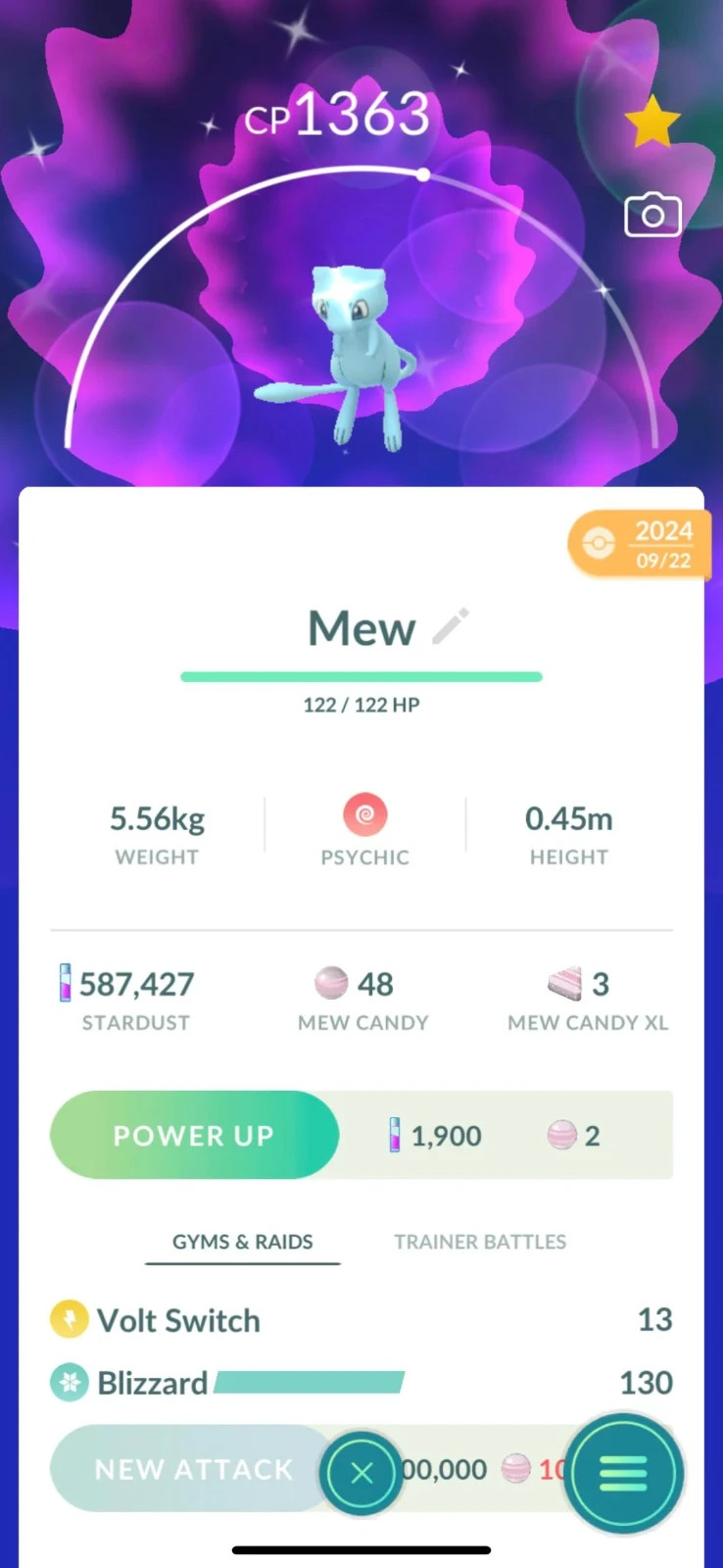 Rare SHINY MEW Pokémon - 100% Authentic - Custom OT - Go to Home