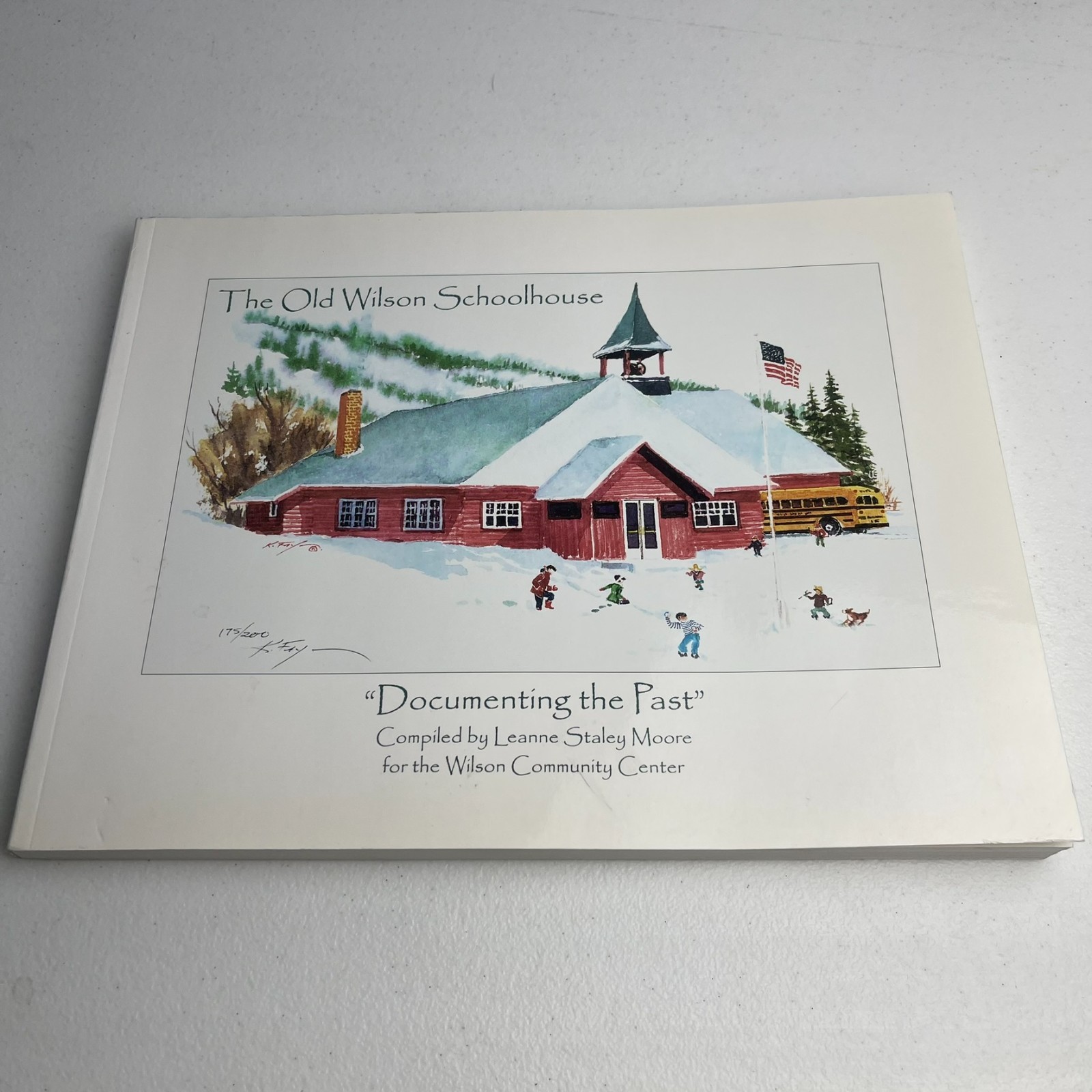 The Old Wilson Schoolhouse by Leanne Moore **SIGNED** Documenting The Past-TP The Old Wilson Schoolhouse by Leanne Moore **SIGNED** Documenting The Past-TP