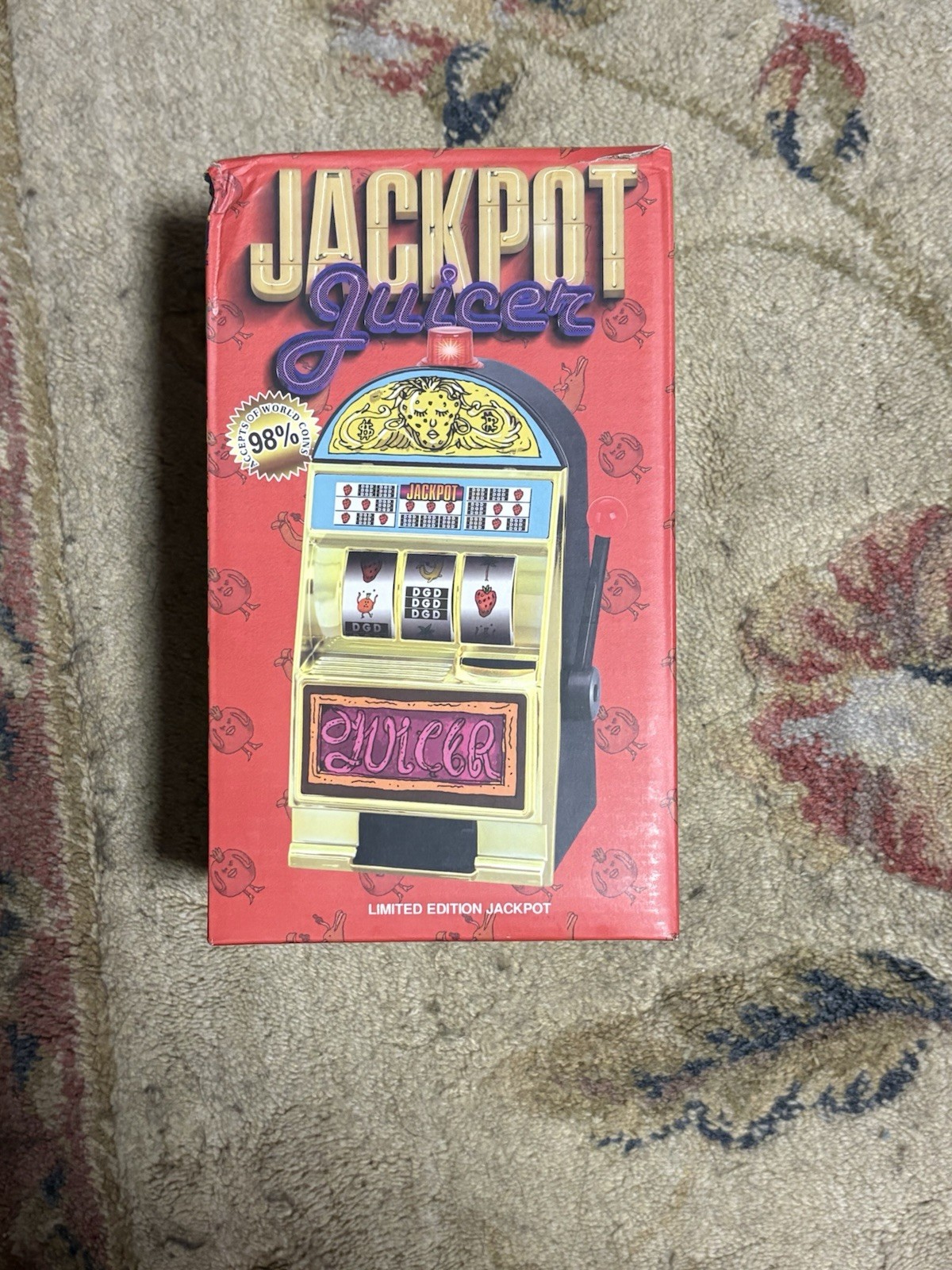 Dance Gavin Dance Jackpot Juicer Slot Machine DGD Tour NIB RARE DISCONTINUED Dance Gavin Dance Jackpot Juicer Slot Machine DGD Tour NIB RARE DISCONTINUED