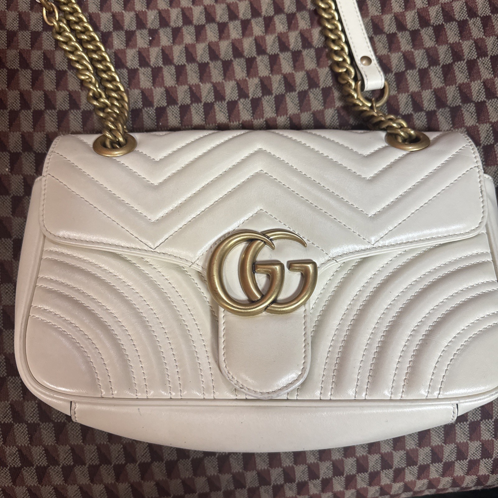 Gucci Marmont Bag White Gucci Marmont Bag White
