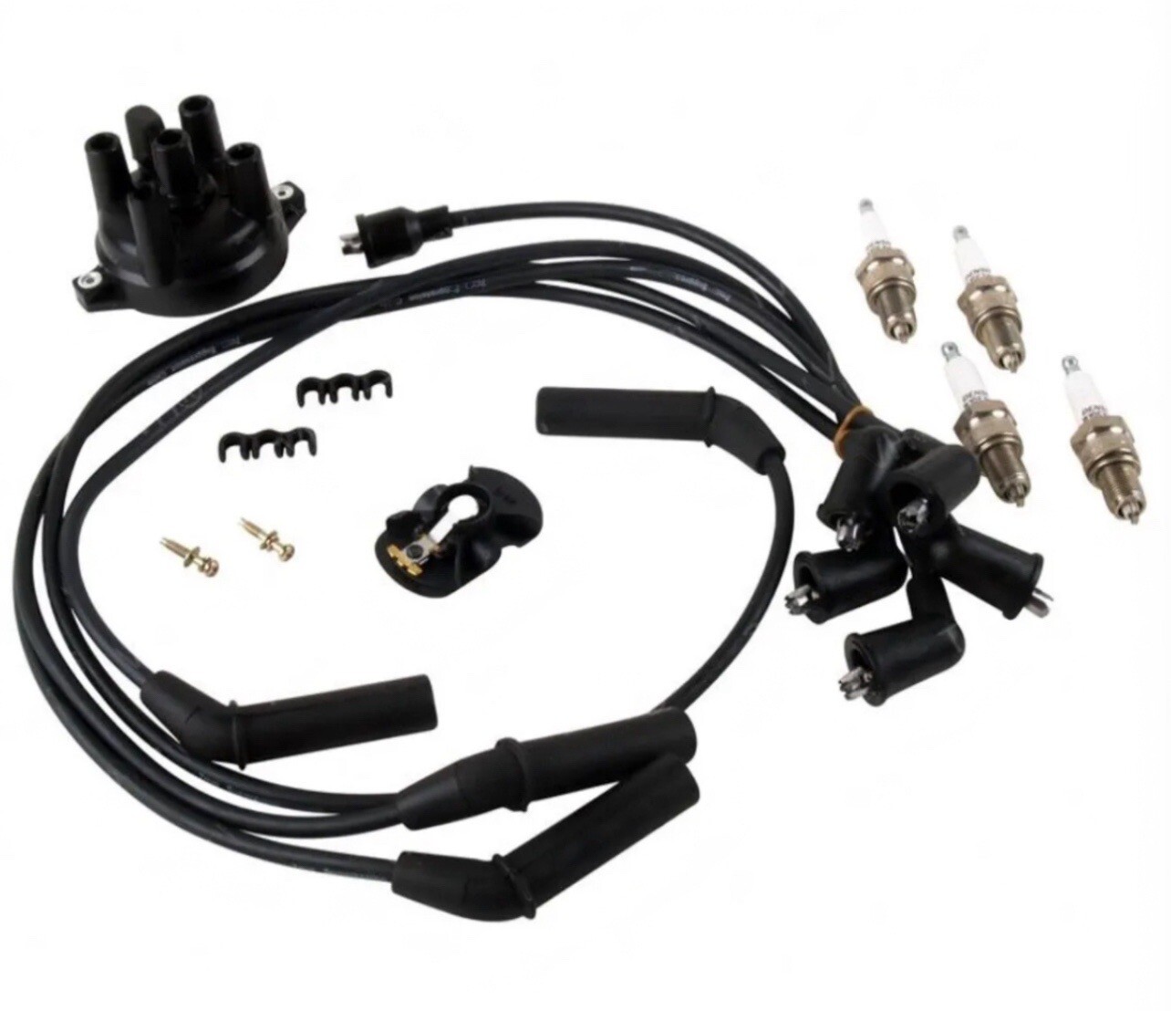 Mitsubishi / CAT Forklift Tune Up Kit | Screw Cap | W/ Filters (Air & Oil)