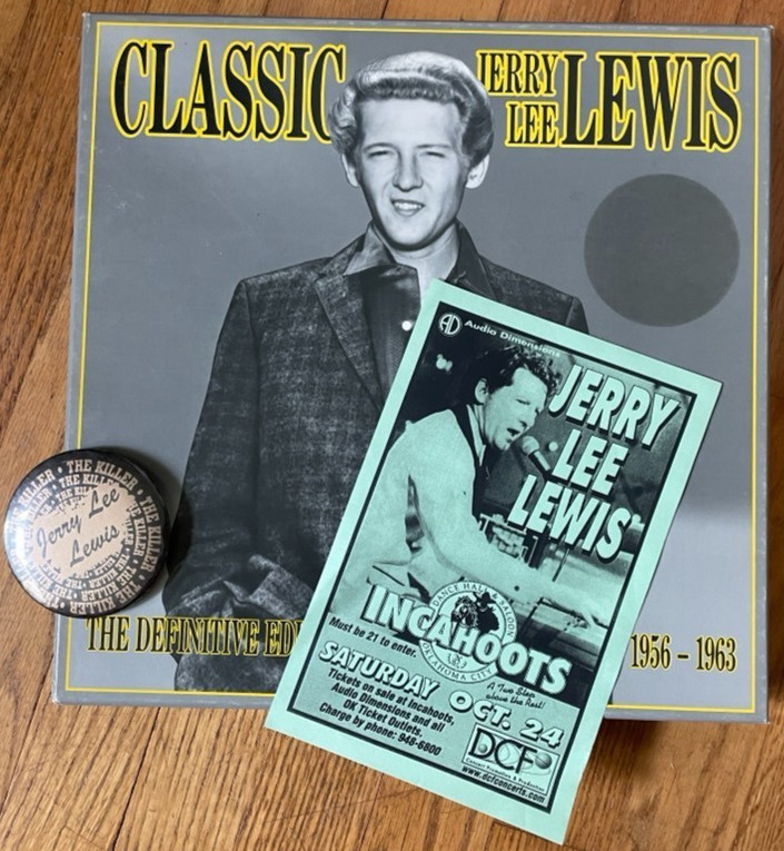 Jerry Lee Lewis CLASSIC Bear Family 8-CD Box Set BCD 15420 + Bonus Killer Pin