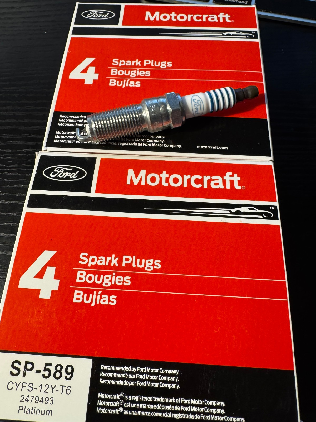 8PCS Motorcraft SP589 CYFS12YT6 Spark Plug replaces OEM SP520 SP520X for Ford 8PCS Motorcraft SP589 CYFS12YT6 Spark Plug replaces OEM SP520 SP520X for Ford