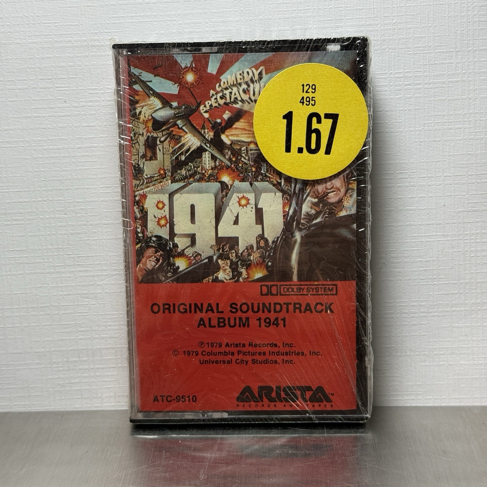 1941 Original Soundtrack Album | Cassette New Sealed | Ships Free