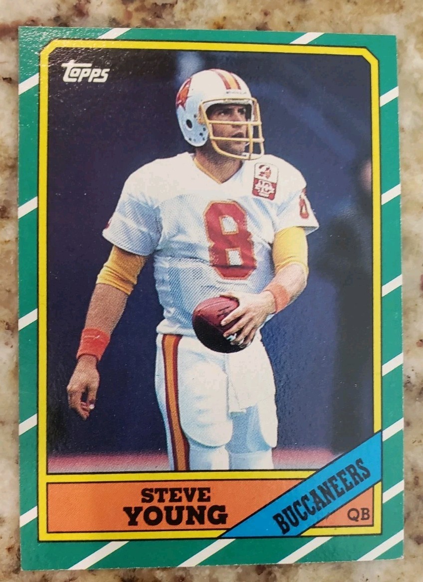 1986 Topps - Steve Young #374 C* on Copyright Line (RC) 1986 Topps - Steve Young #374 C* on Copyright Line (RC)