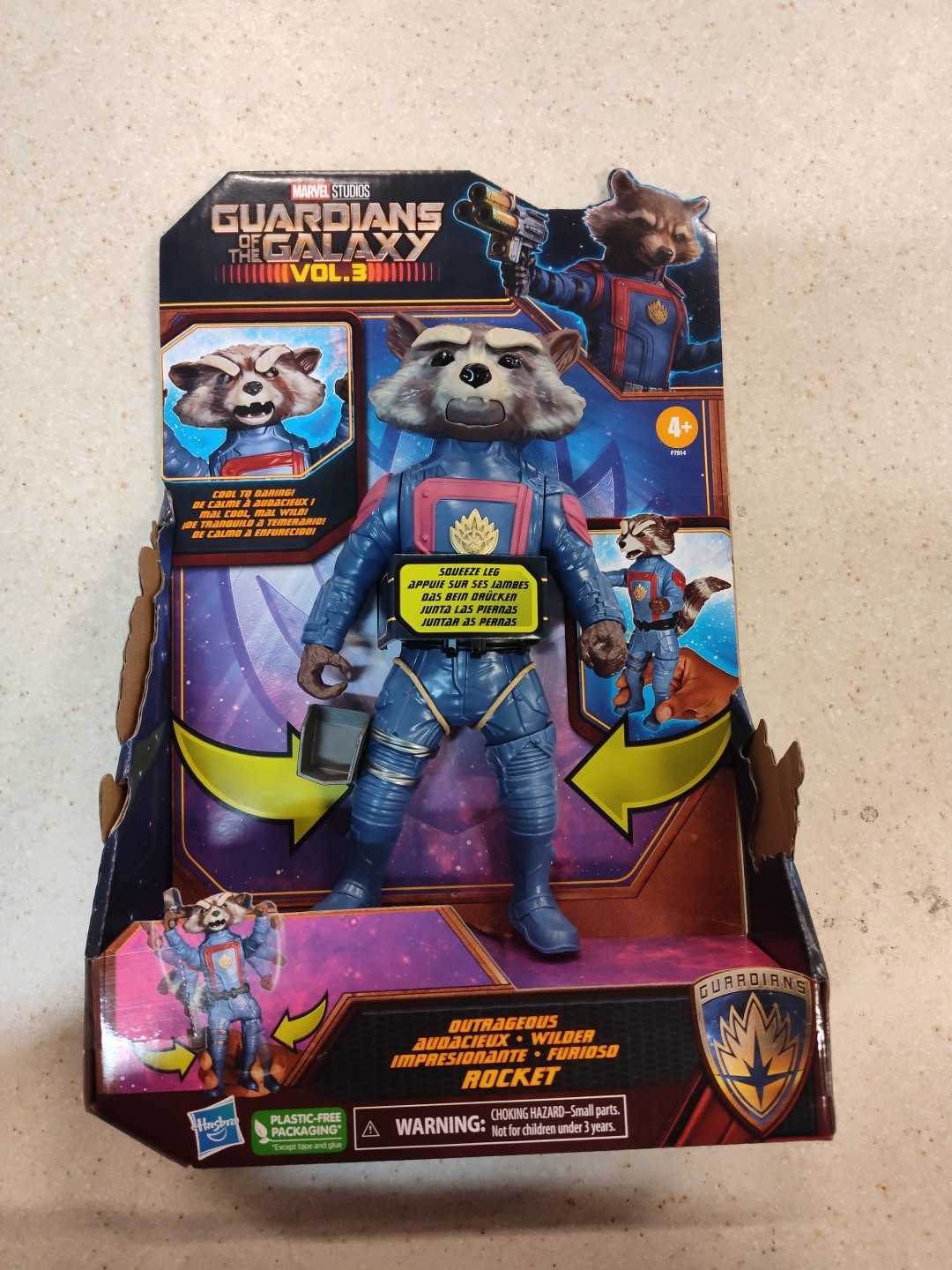 Marvel Studios Guardians of The Galaxy Vol. 3 Outrageous Rocket 8\ Marvel Studios Guardians of The Galaxy Vol. 3 Outrageous Rocket 8\