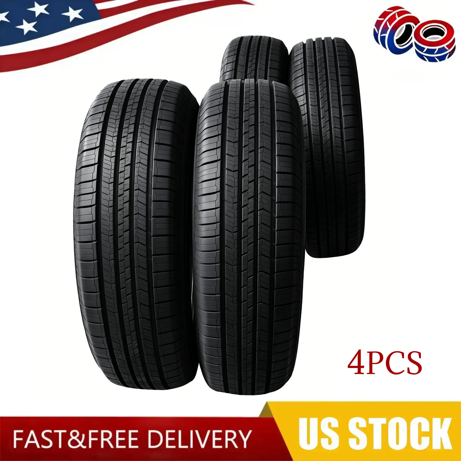4 Tires 235/75R15 109T Milagemax SUV/CUV A/S AS All Season UTQG 620AA BSW
