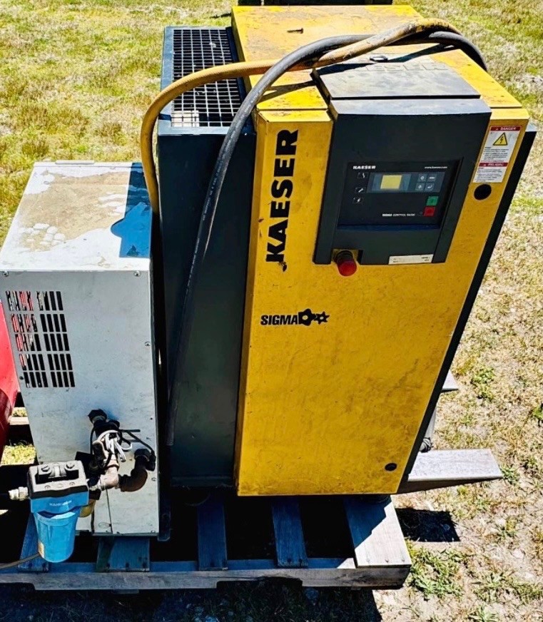 2012 Kaeser AS 10 Rotary Screw Air Compressors, 10 HP - READ DESCRIPTION