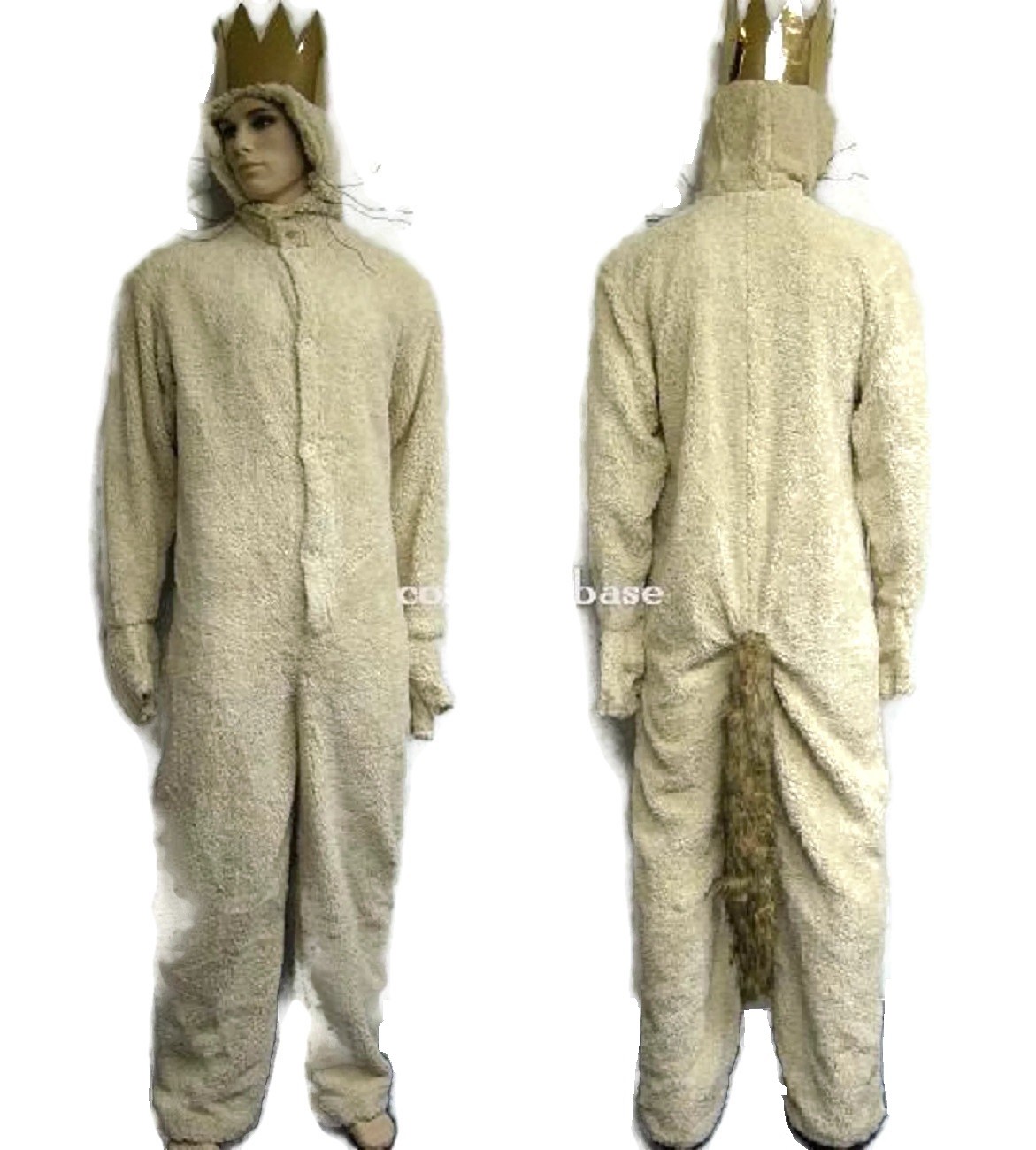 Where the Wild Things Are Wolf King MAX COSTUME Hoodie Adult