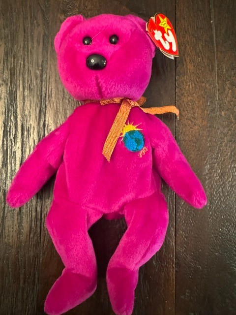 TY Beanie Baby Millenium Bear Rare