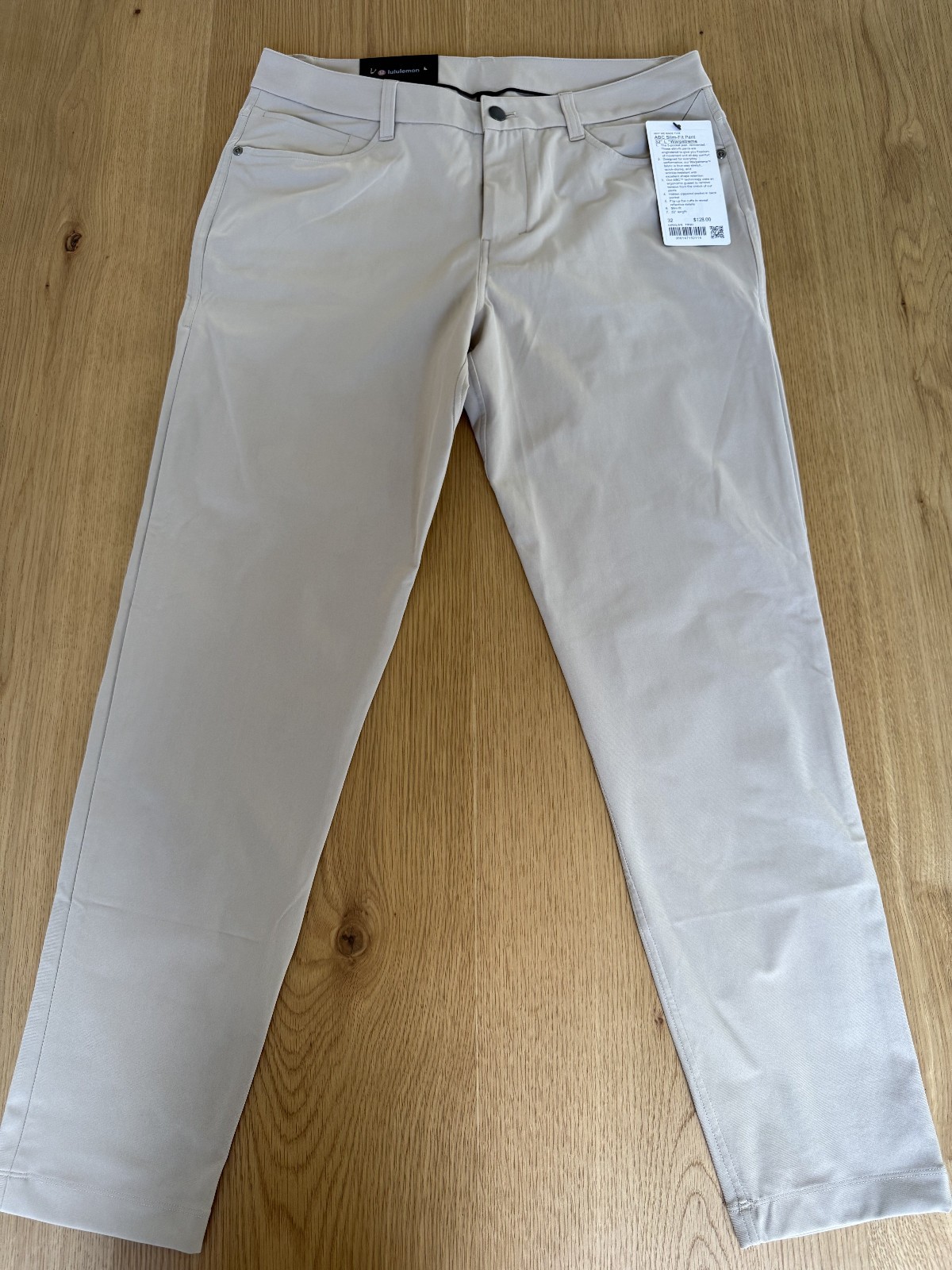 Lululemon ABC Slim-Fit Pant Warpstreme Size Men’s L 32\ Lululemon ABC Slim-Fit Pant Warpstreme Size Men’s L 32\