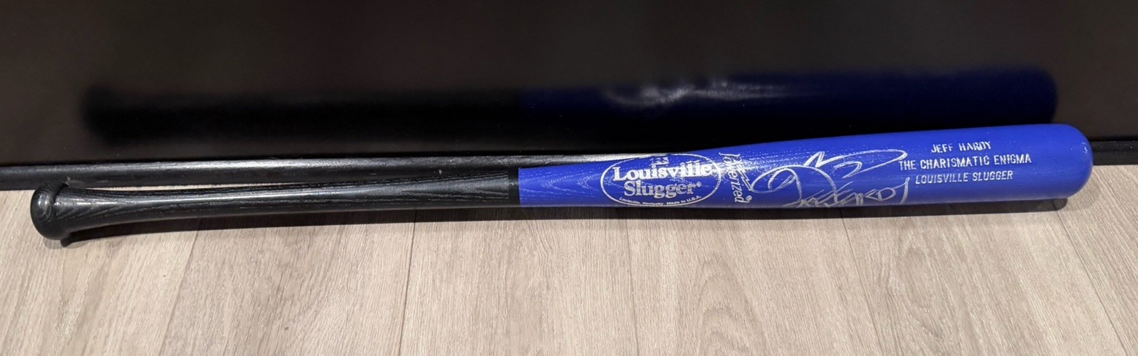 JEFF HARDY AUTOGRAPHED IMPACT LIMITED EDITION BASEBALL BAT JEFF HARDY AUTOGRAPHED IMPACT LIMITED EDITION BASEBALL BAT