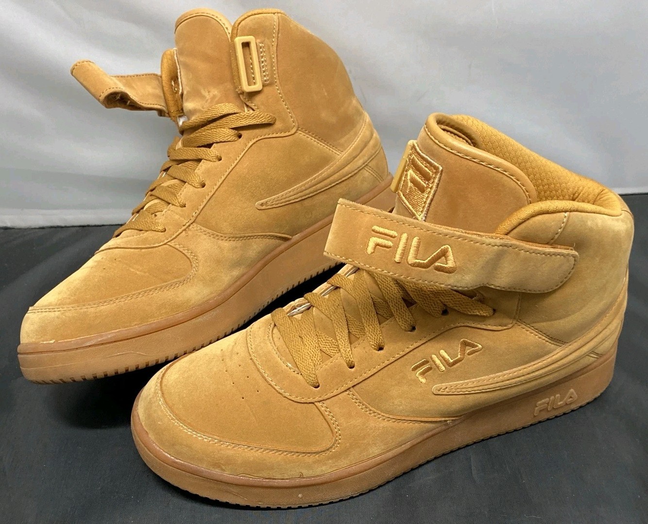 FILA Vulc 13 BROWN High Top Athletic SNEAKERS SIZE 10 (1CM01784-200)