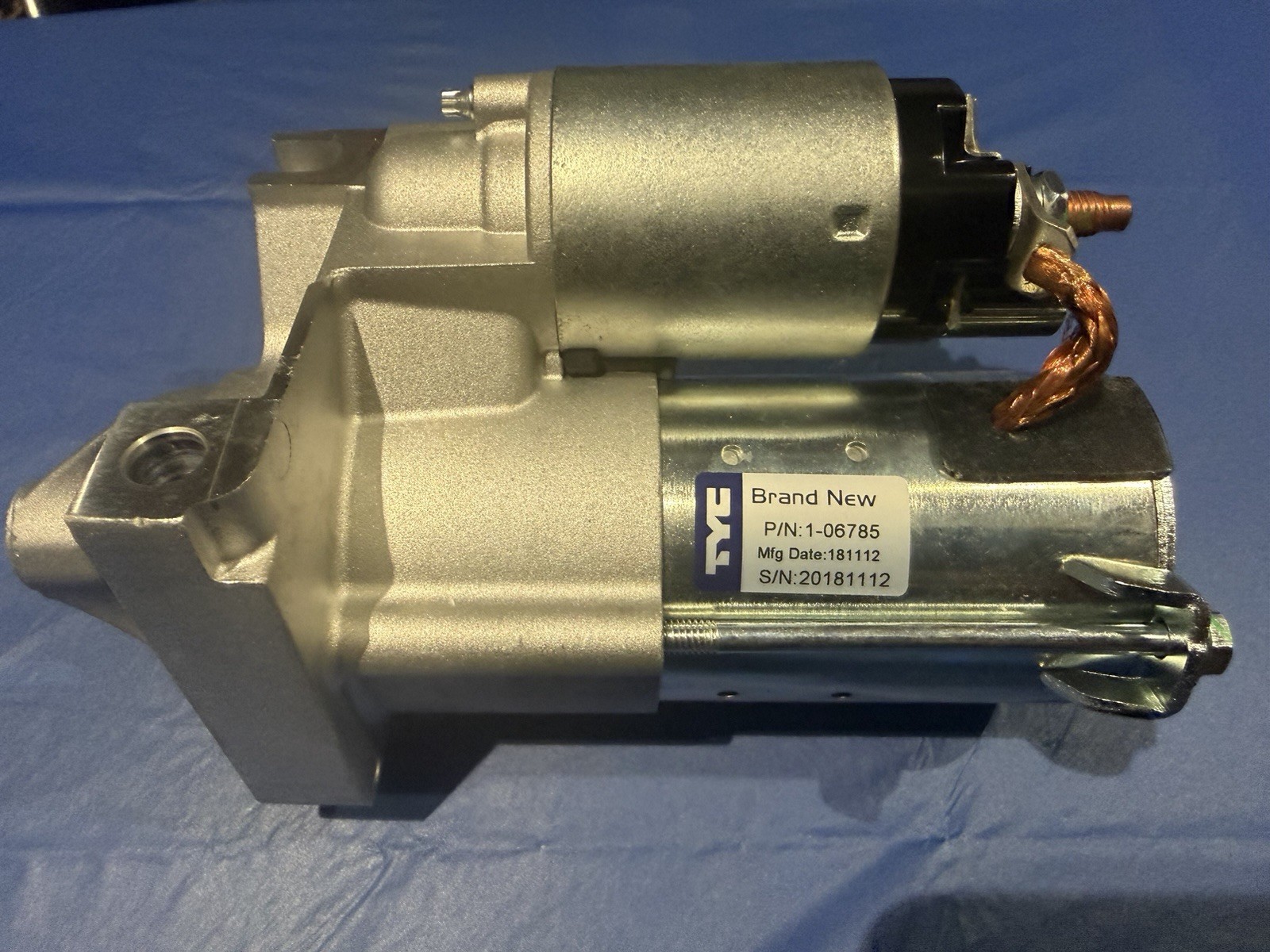New TYC 1-06785 Starter Motor For 2006-2011 GM V6 Vehicles High Quality New TYC 1-06785 Starter Motor For 2006-2011 GM V6 Vehicles High Quality