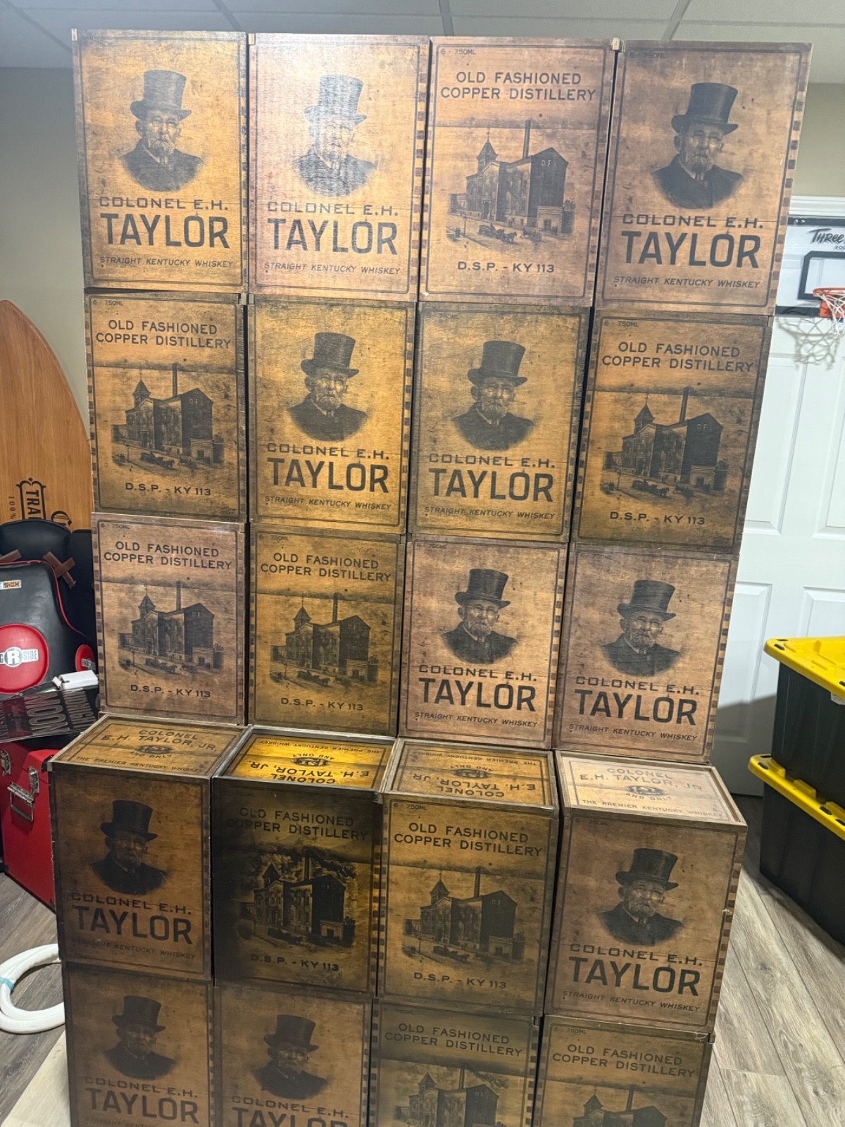 EH Taylor Wood Box New Unsed