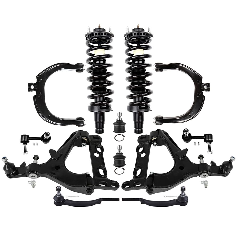 Front End Suspension Kit 12pcs for Chevy Trailblazer 2003, Complete Struts