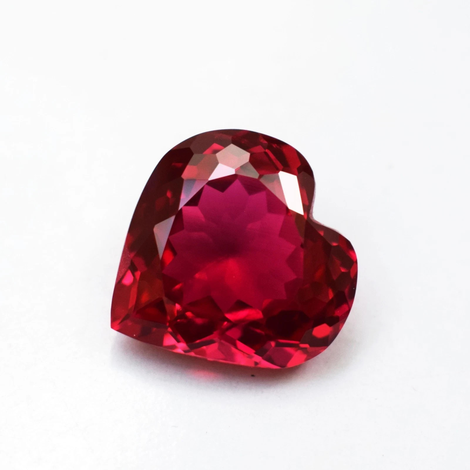 35.80 Carat Natural Ruby Red Pink Heart Cut Flawless Certified Loose Gemstone 35.80 Carat Natural Ruby Red Pink Heart Cut Flawless Certified Loose Gemstone