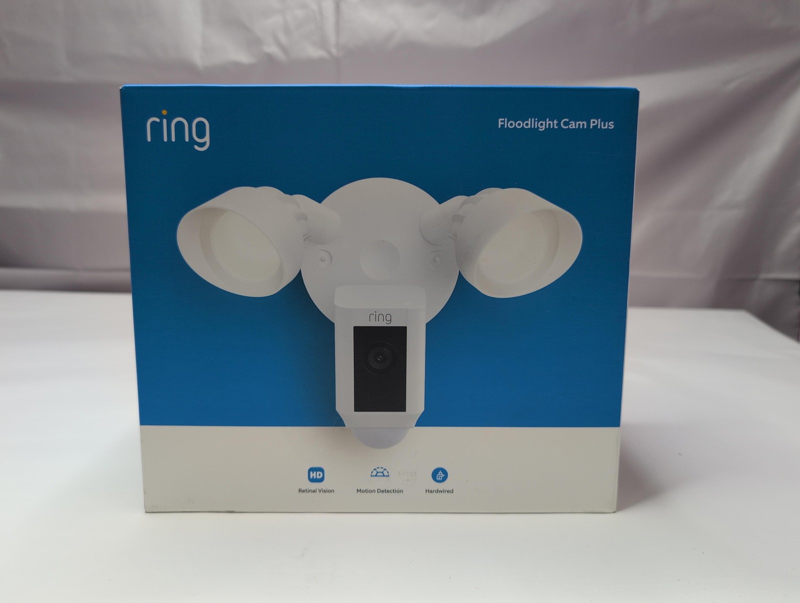 Ring Floodlight Cam Wired Plus, Outdoor Home or Business Security Ring Floodlight Cam Wired Plus, Outdoor Home or Business Security