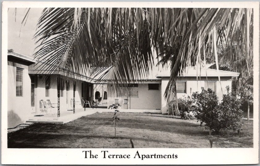 1950s Florida Real Photo RPPC Postcard 