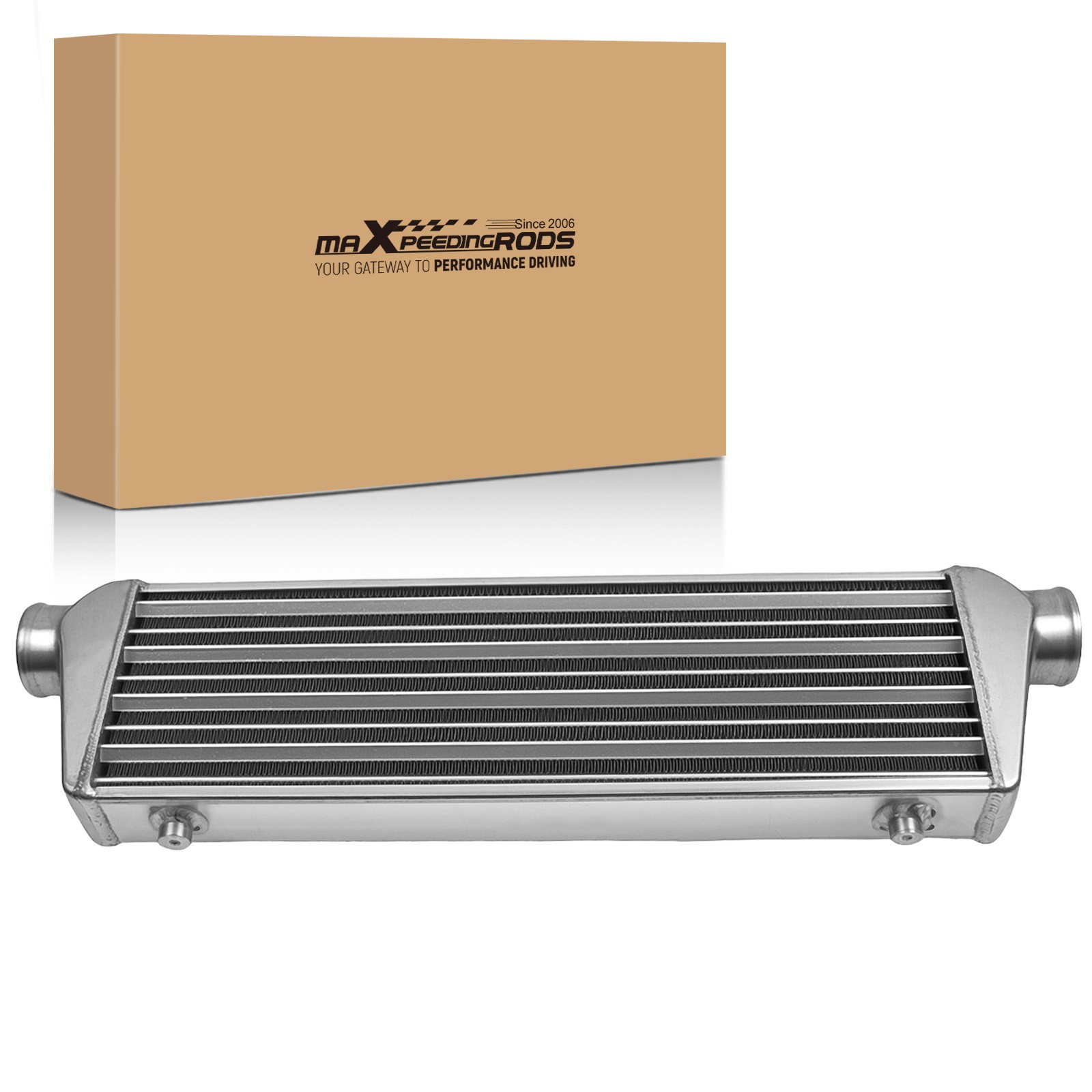 Universal Front Mount Aluminum Tube & Fin Intercooler 27 Universal Front Mount Aluminum Tube & Fin Intercooler 27