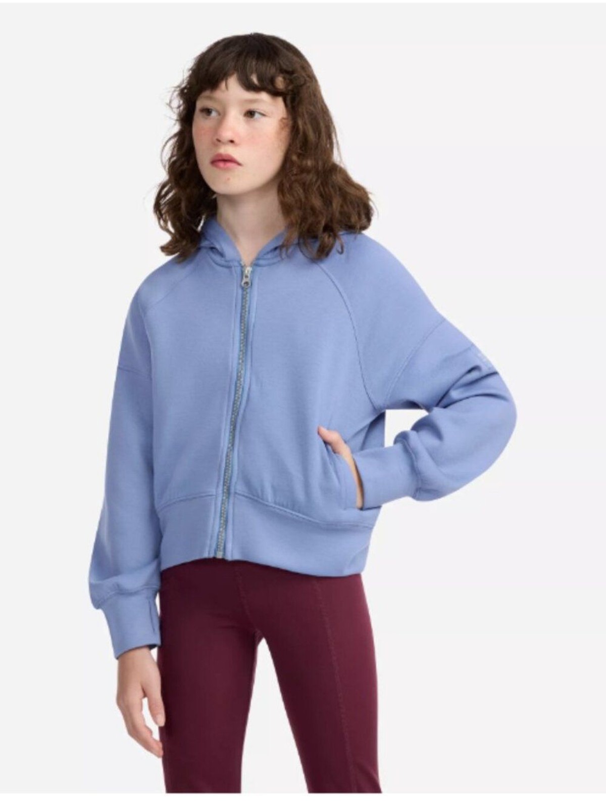 NWT Abercrombie A&F kids neoknit full-zip hoodie