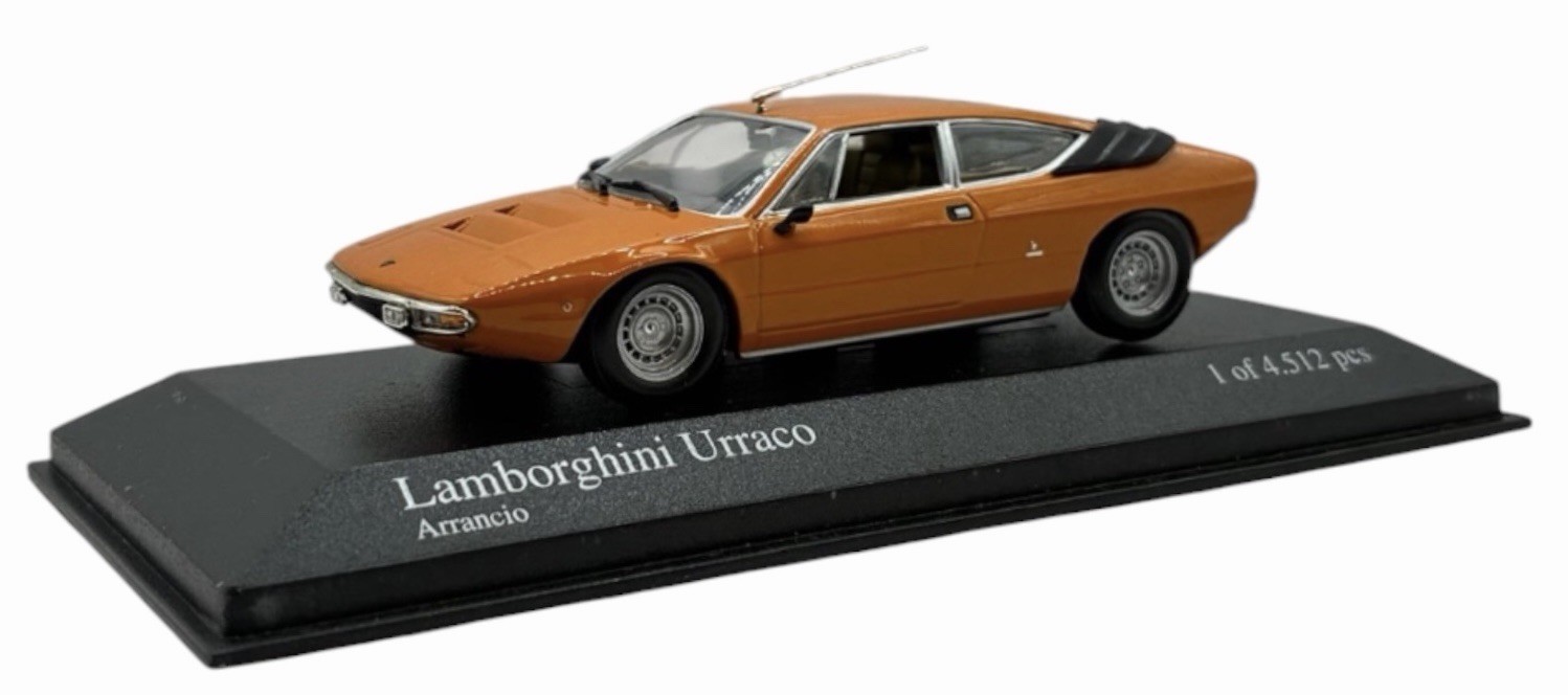 Minichamps 1/43 Lamborghini Urraco 1974 Orange 400103321 Minichamps 1/43 Lamborghini Urraco 1974 Orange 400103321