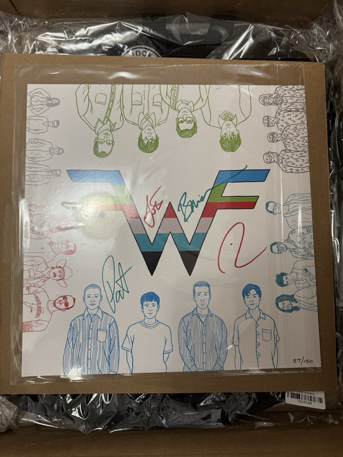 Weezer Coloring Book Vinyl Deluxe Edition Signed LE #26/150 IN HAND