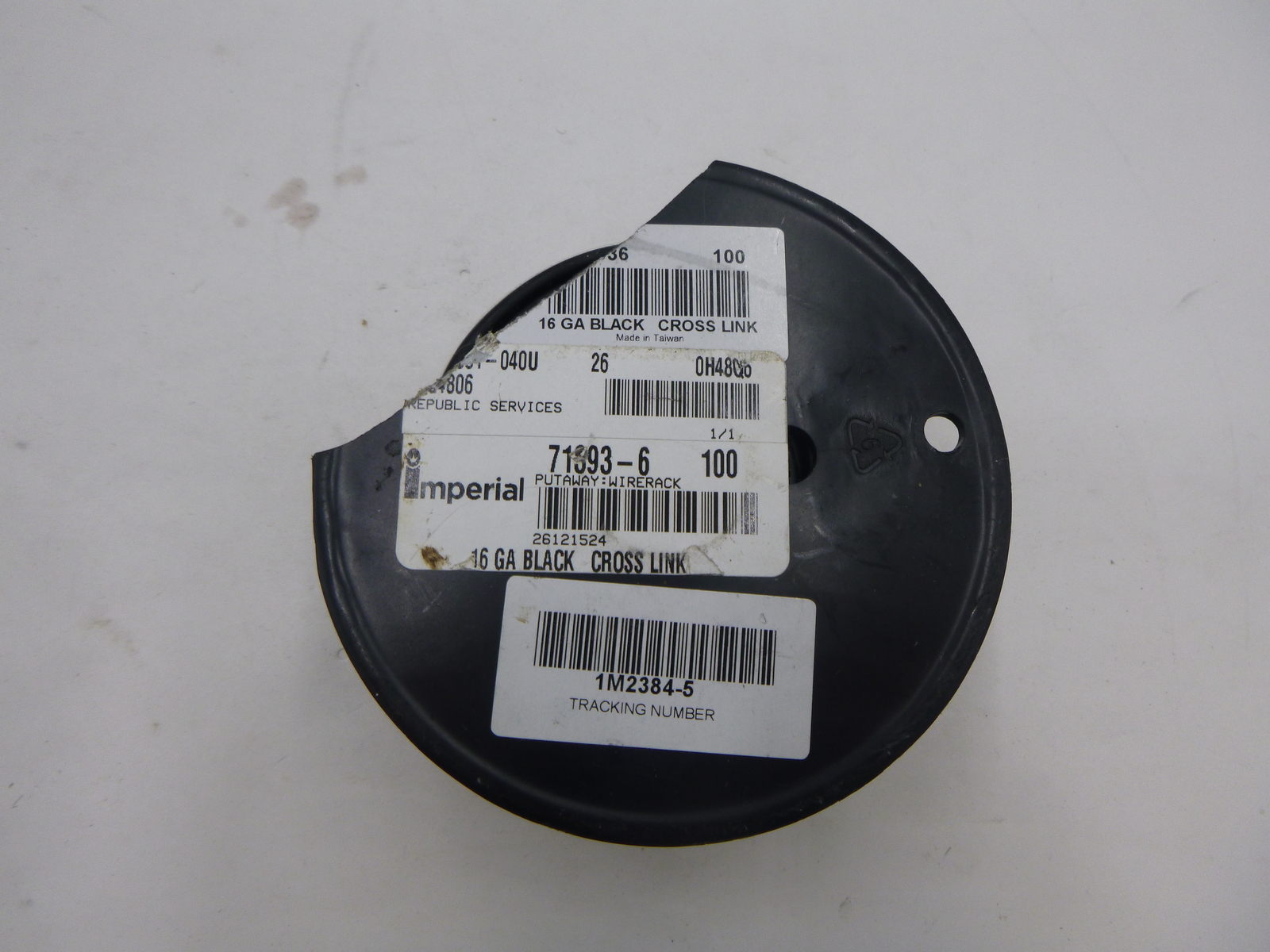 100\' Imperial 71393-6 Black Cross Link 16 Gauge Copper Wire SEE DESC