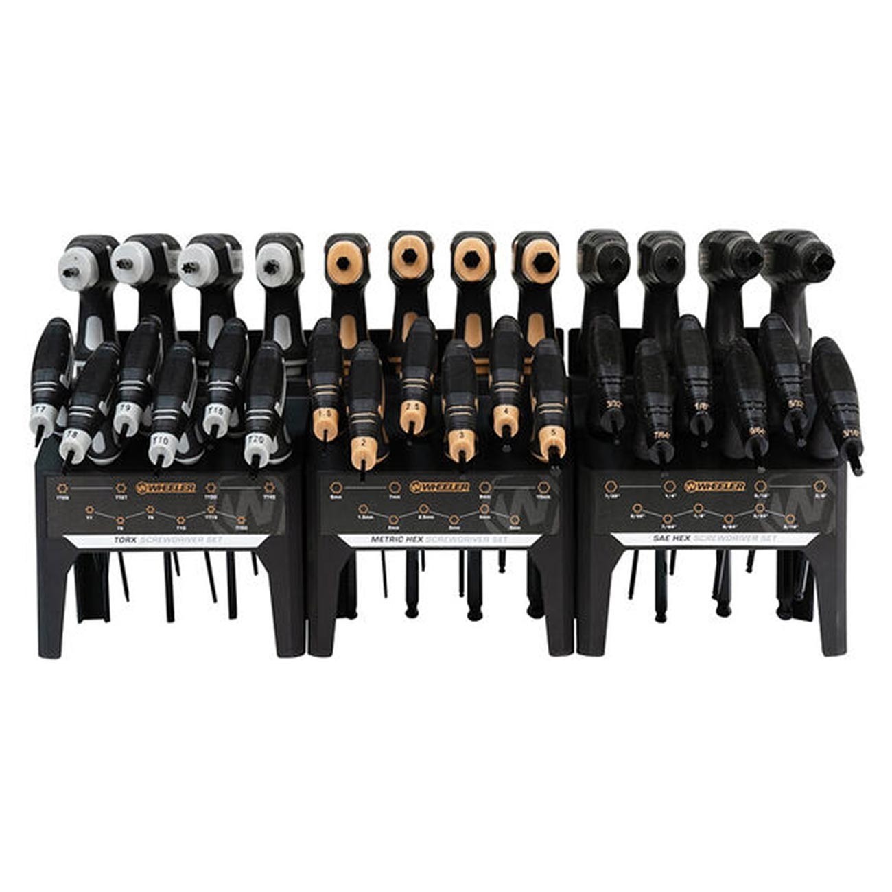 Wheeler 30 Piece SAE/Metric Hex And Torx P-Handle Set Wheeler 30 Piece SAE/Metric Hex And Torx P-Handle Set