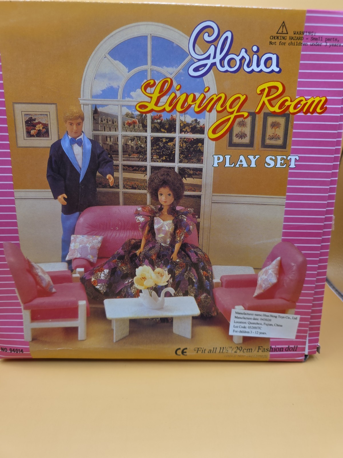 Gloria Living Room Playset For 11.5 Gloria Living Room Playset For 11.5