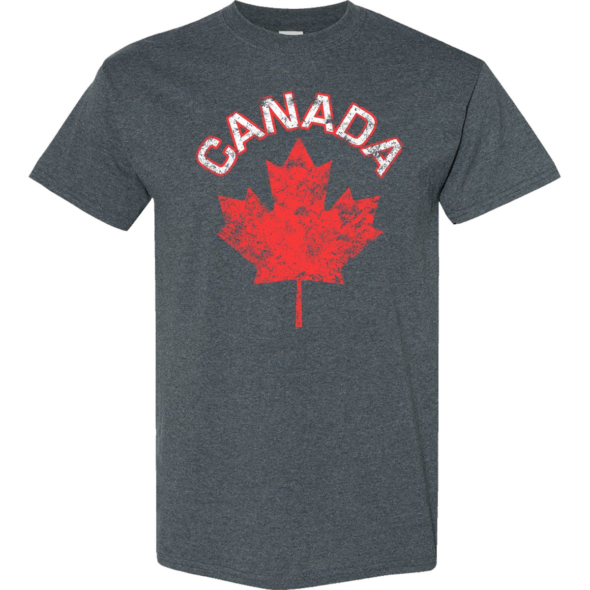 Inktastic Canada Maple Leaf T-Shirt Mens Clothing Apparel Tees T-shirts