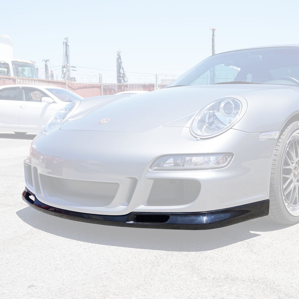 Fits 07-08 Porsche 997 911 GT3 & 05-08 997.1 w/ AEROKIT GT3-Style Front Lip (PU) Fits 07-08 Porsche 997 911 GT3 & 05-08 997.1 w/ AEROKIT GT3-Style Front Lip (PU)
